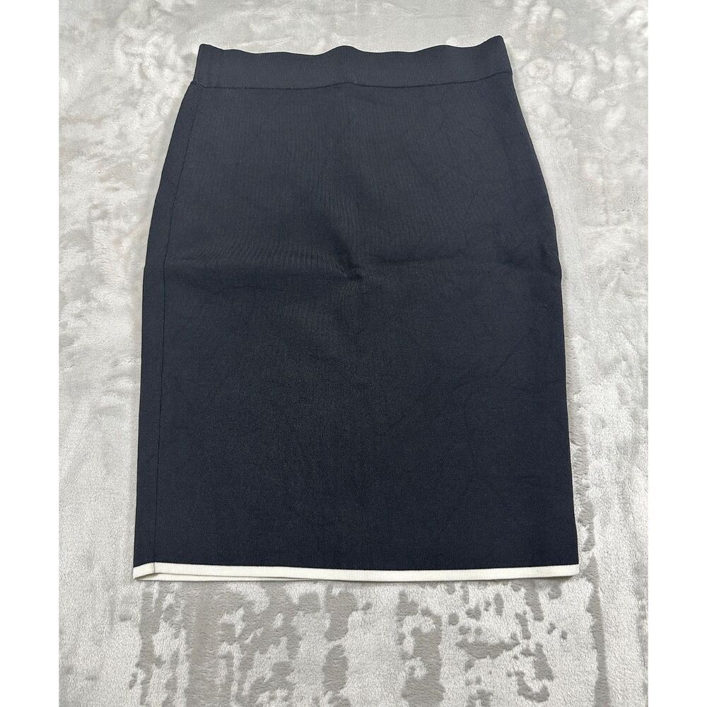 T by Alexander Wang Black Ribbed Bodycon Midi Skirt - Sample Sale - NWOT